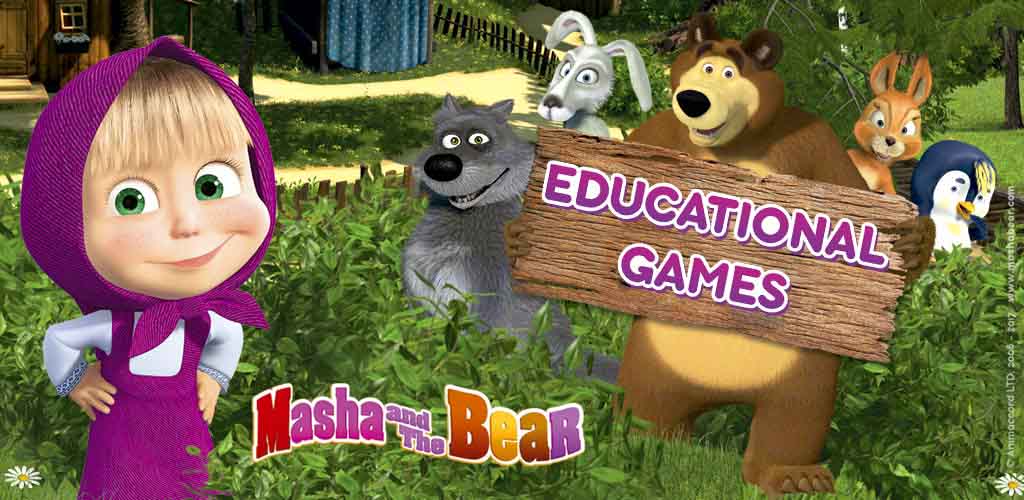 Masha and the Bear Educational Games